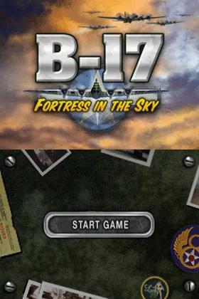 B-17 - Fortress in the Sky (USA) screen shot title